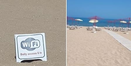 Абсурд: 5 лв. такса за WiFi на плаж в Златни пясъци